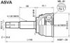 NISSA 391004M500 Joint Kit, drive shaft